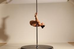 Poledance reference poses of Fannie